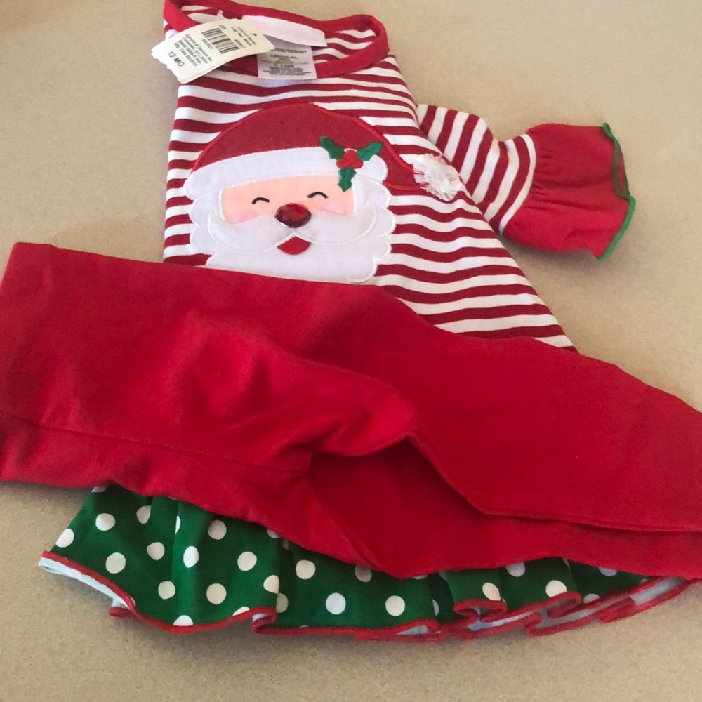 Christmas Outfit with Santa